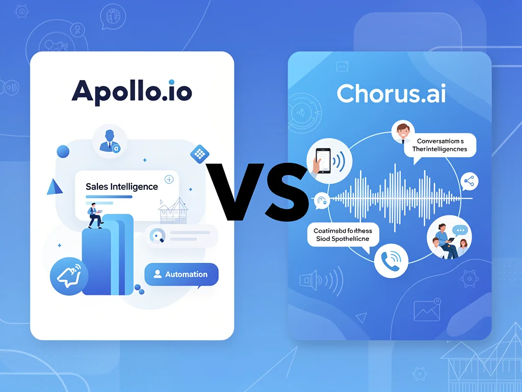 Apollo.io vs Chorus.ai comparison (2025): Features, Costs & Winner Revealed