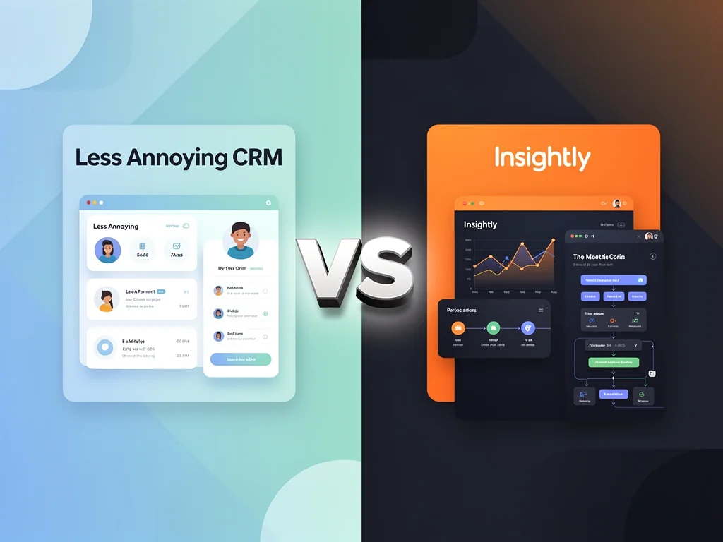 Less Annoying CRM vs Insightly comparison (2025): Which Tool Wins?