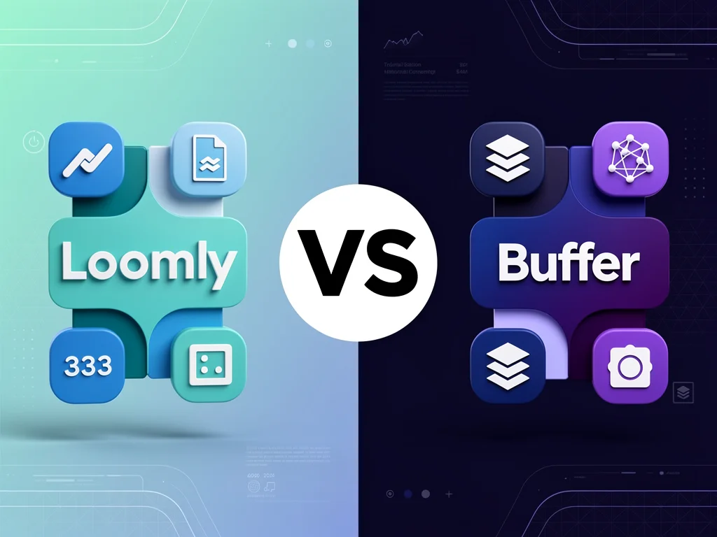 Loomly vs Buffer comparison (2025): Features, Costs & Verdict