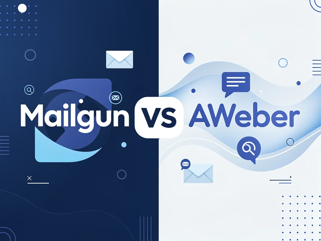 Mailgun vs AWeber comparison (2025): Features, Costs & Winner Revealed