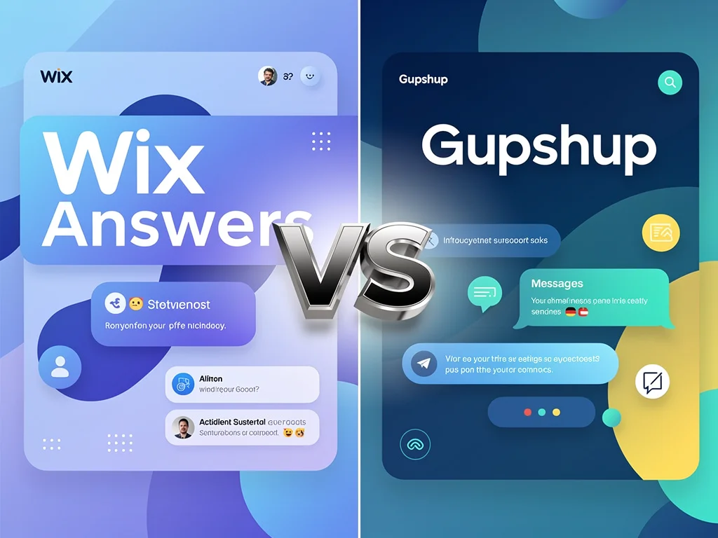 Wix Answers vs Gupshup comparison (2025): Features, Costs & Verdict