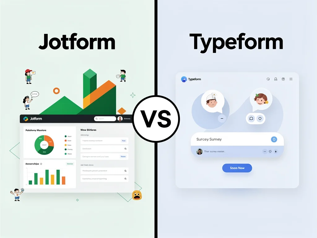 Jotform vs Typeform comparison (2026): Features, Costs & Verdict